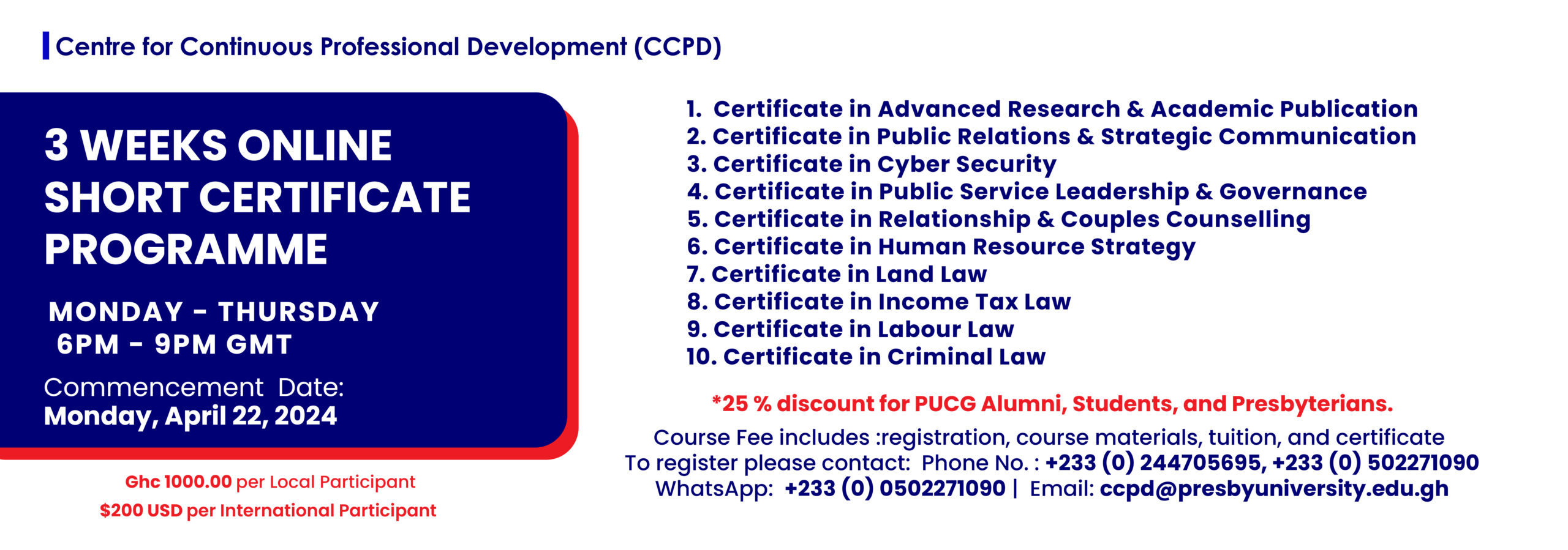 Online Short Certification programme-03